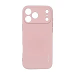 قاب سیلیکونی Spigen محافظ لنزدار Apple iPhone 17 Pro Max - صورتی چرک
