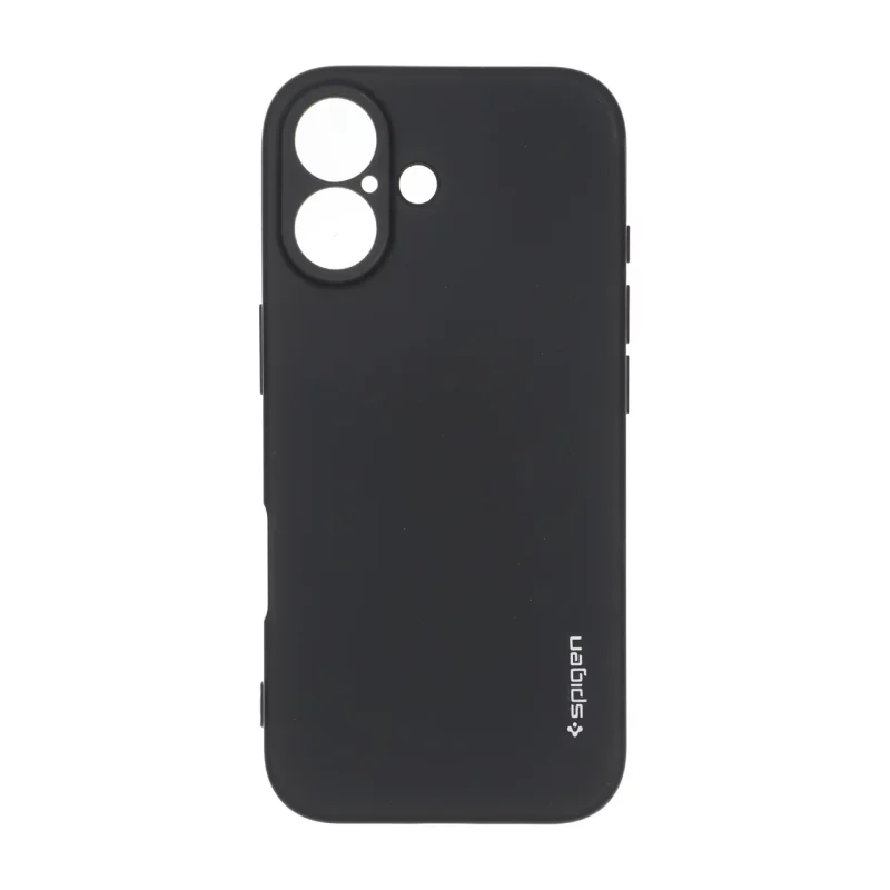 قاب سیلیکونی Spigen محافظ لنزدار Apple iPhone 17 - مشکی - تصویر 2