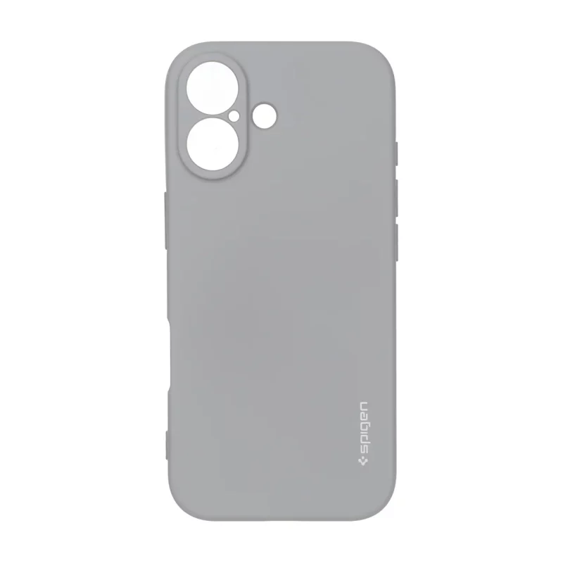 قاب سیلیکونی Spigen محافظ لنزدار Apple iPhone 17 - طوسی - تصویر 2