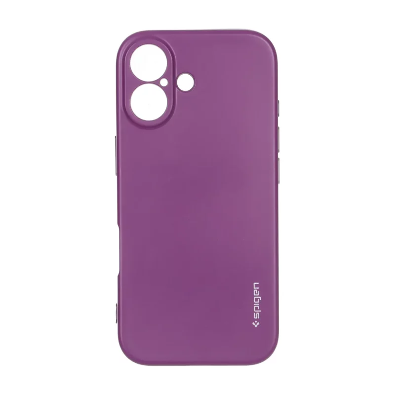قاب سیلیکونی Spigen محافظ لنزدار Apple iPhone 17 - ارغوانی - تصویر 2
