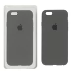 قاب سیلیکونی پاک کنی اورجینال Apple iPhone 6 / iPhone 6s - سبز زیتونی تیره ( پک اصلی)