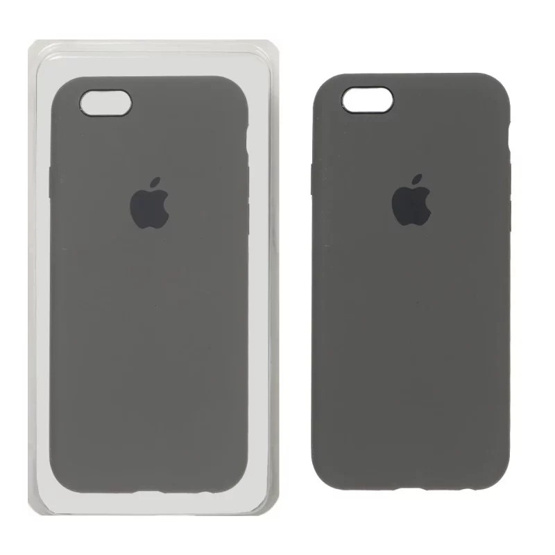قاب سیلیکونی پاک کنی اورجینال Apple iPhone 6 / iPhone 6s - سبز زیتونی تیره ( پک اصلی) - تصویر 2