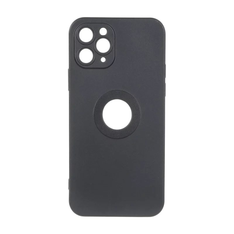 قاب طرح الکترواستاتیک مات محافظ لنزدار Apple iPhone 11 Pro - مشکی - تصویر 2