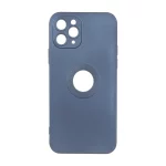 قاب طرح الکترواستاتیک مات محافظ لنزدار Apple iPhone 11 Pro - سرمه ای