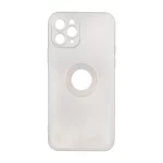 قاب طرح الکترواستاتیک مات محافظ لنزدار Apple iPhone 11 Pro - بژ