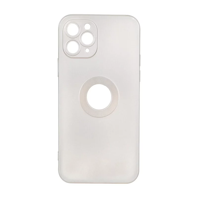 قاب طرح الکترواستاتیک مات محافظ لنزدار Apple iPhone 11 Pro - بژ - تصویر 2