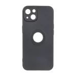 قاب طرح الکترواستاتیک مات محافظ لنزدار Apple iPhone 13 / iPhone 14 - مشکی