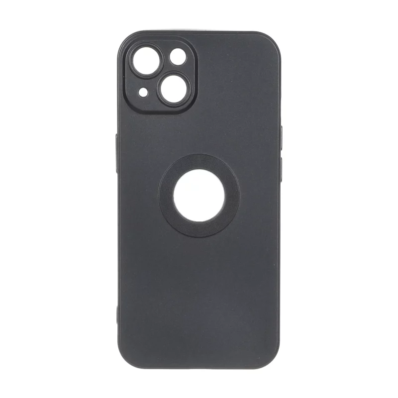 قاب طرح الکترواستاتیک مات محافظ لنزدار Apple iPhone 13 / iPhone 14 - مشکی - تصویر 2