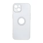 قاب طرح الکترواستاتیک مات محافظ لنزدار Apple iPhone 13 / iPhone 14 - نقره ای