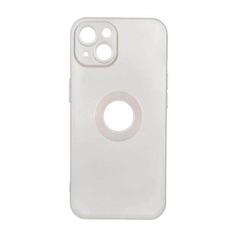 قاب طرح الکترواستاتیک مات محافظ لنزدار Apple iPhone 13 / iPhone 14 - بژ - تصویر 2