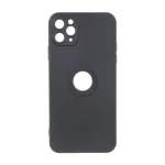 قاب طرح الکترواستاتیک مات محافظ لنزدار Apple iPhone 11 Pro Max - مشکی