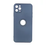 قاب طرح الکترواستاتیک مات محافظ لنزدار Apple iPhone 11 Pro Max - سرمه ای