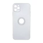 قاب طرح الکترواستاتیک مات محافظ لنزدار Apple iPhone 11 Pro Max - نقره ای