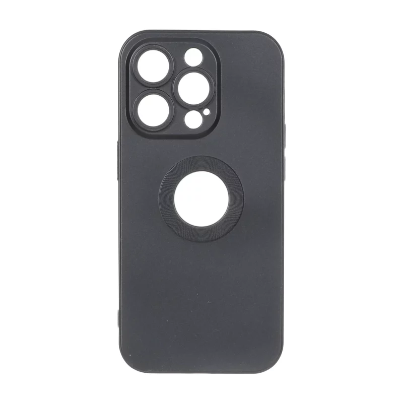 قاب طرح الکترواستاتیک مات محافظ لنزدار Apple iPhone 14 Pro - مشکی - تصویر 2