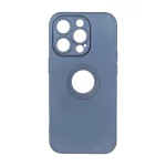 قاب طرح الکترواستاتیک مات محافظ لنزدار Apple iPhone 14 Pro - سرمه ای