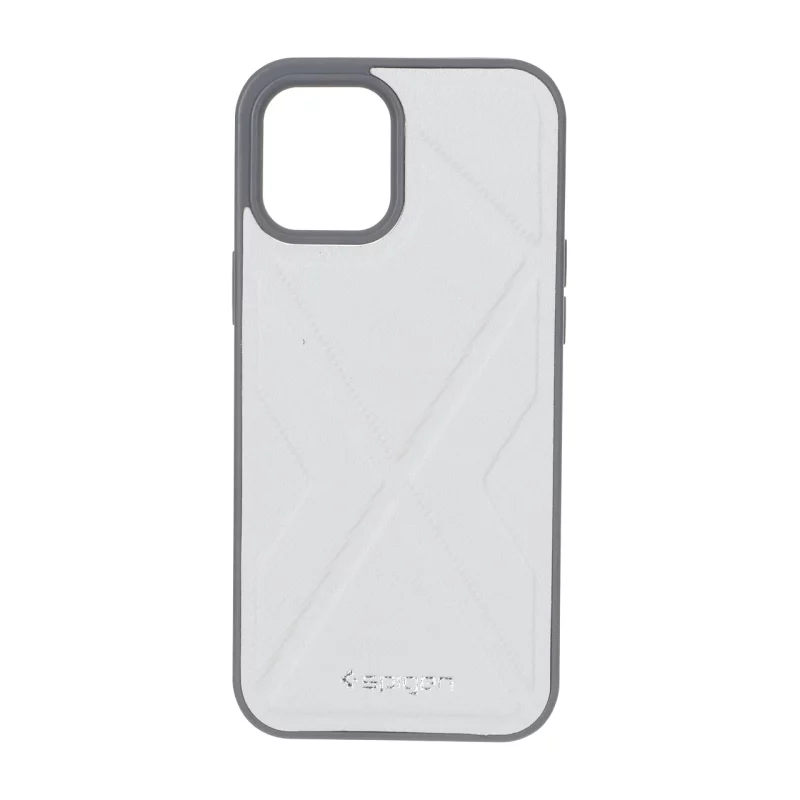 قاب Spigen طرح X مدل Apple iPhone 12 Pro Max - سفید - تصویر 2