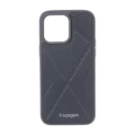 قاب Spigen طرح X مدل Apple iPhone 14 Pro Max - خاکستری