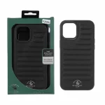 قاب اورجینال چرمی Santa Barbara Polo مدل Apple iPhone 12 Pro Max - مشکی (پک دار)