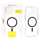 قاب Trumbote NewZone شفاف MagSafe مدل Apple iPhone 15 / iPhone 14 / iPhone 13 - مشکی (پک دار)