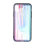 قاب شفاف رنگین کمانی Apple iPhone X / iPhone XS - طرح 2