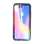 قاب شفاف رنگین کمانی Apple iPhone X / iPhone XS - طرح 9
