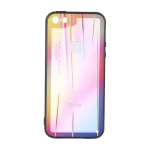 قاب شفاف رنگین کمانی Apple iPhone 5 / iPhone 5S - طرح 36