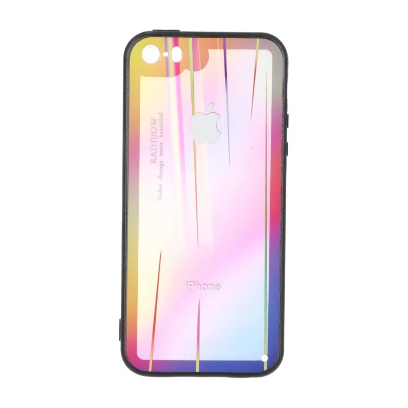 قاب شفاف رنگین کمانی Apple iPhone 5 / iPhone 5S - طرح 36 - تصویر 2
