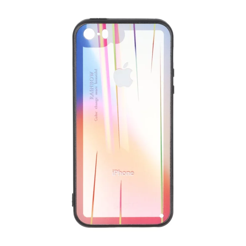 قاب شفاف رنگین کمانی Apple iPhone 5 / iPhone 5S - طرح 38 - تصویر 2