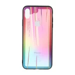 قاب شفاف رنگین کمانی Apple iPhone X Max / iPhone XS Max - طرح 42