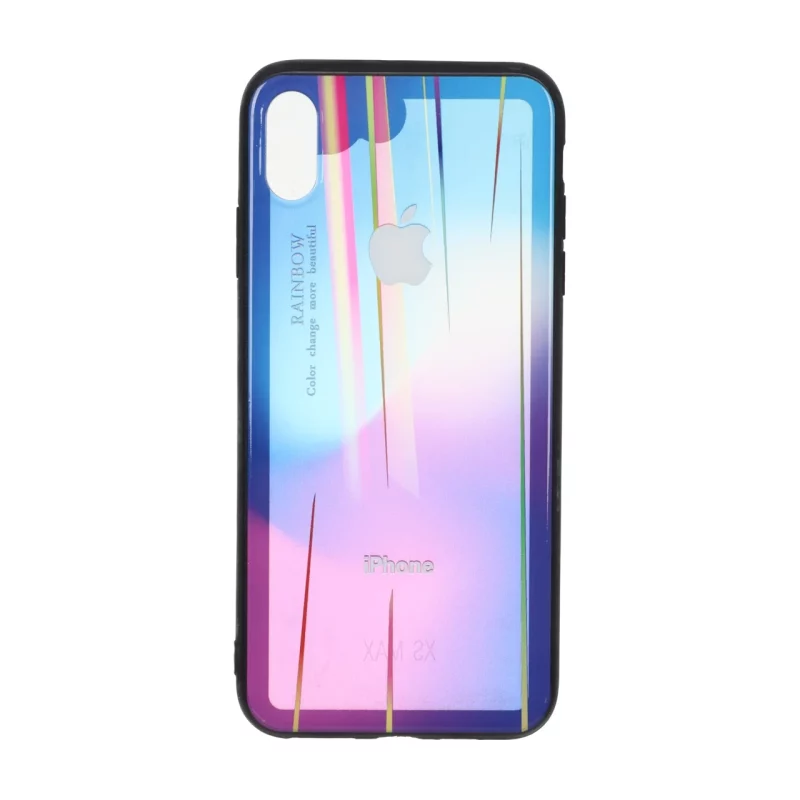 قاب شفاف رنگین کمانی Apple iPhone X Max / iPhone XS Max - طرح 45 - تصویر 2