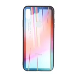 قاب شفاف رنگین کمانی Apple iPhone X Max / iPhone XS Max - طرح 47