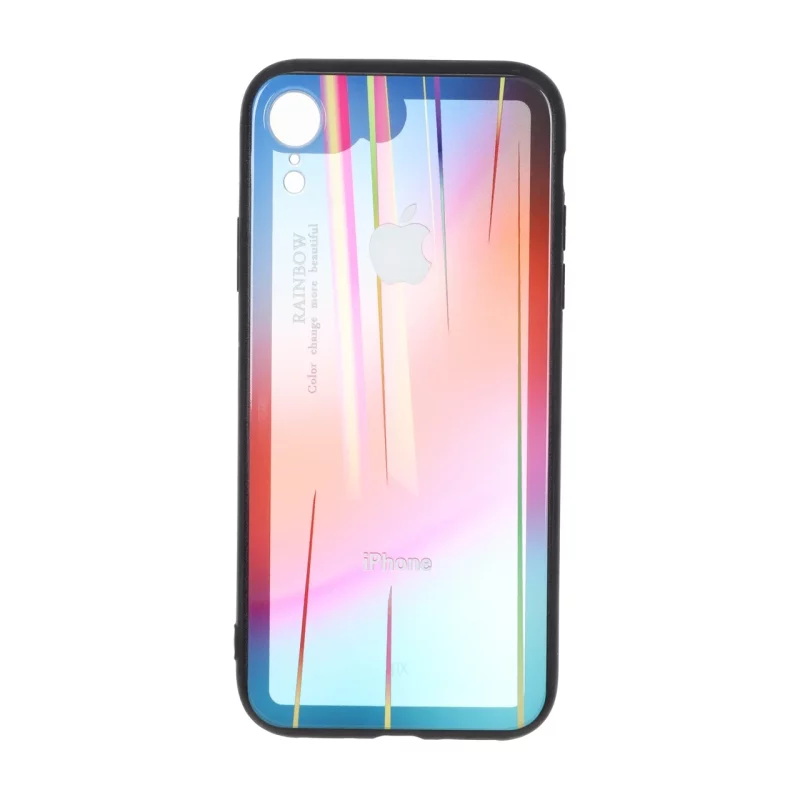 قاب شفاف رنگین کمانی Apple iPhone XR - طرح 59 - تصویر 2