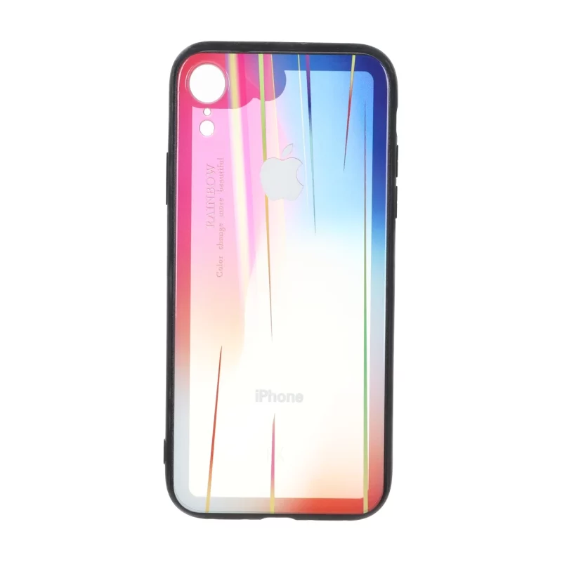 قاب شفاف رنگین کمانی Apple iPhone XR - طرح 60 - تصویر 2