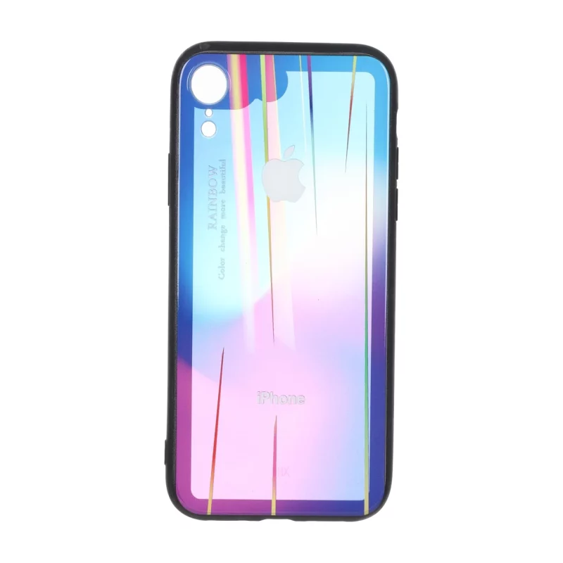 قاب شفاف رنگین کمانی Apple iPhone XR - طرح 61 - تصویر 2