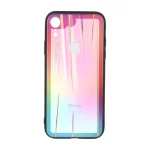 قاب شفاف رنگین کمانی Apple iPhone XR - طرح 64