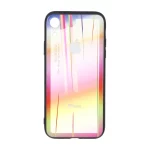 قاب شفاف رنگین کمانی Apple iPhone XR - طرح 65