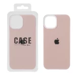 قاب سیلیکونی پاستیلی Apple iPhone 13 / iPhone 14 - صحرایی (پک دار)