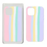قاب سیلیکونی پاک کنی طرح بافت Apple iPhone 12 Pro / iPhone 12 - طرح 448 (پک دار)