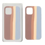 قاب سیلیکونی پاک کنی طرح بافت Apple iPhone 12 Pro / iPhone 12 - طرح 450 (پک دار)