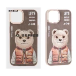 قاب جیر Nimmy گلدوزی برجسته لنز آلومینیومی Apple iPhone 13 / iPhone 14 - طرح 6 (پک دار)