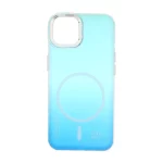 قاب هولوگرامی Trend Seaies طرح مگ سیف دو رنگ لنز کروم Apple iPhone 13 / iPhone 14 - سبز آبی - MPS