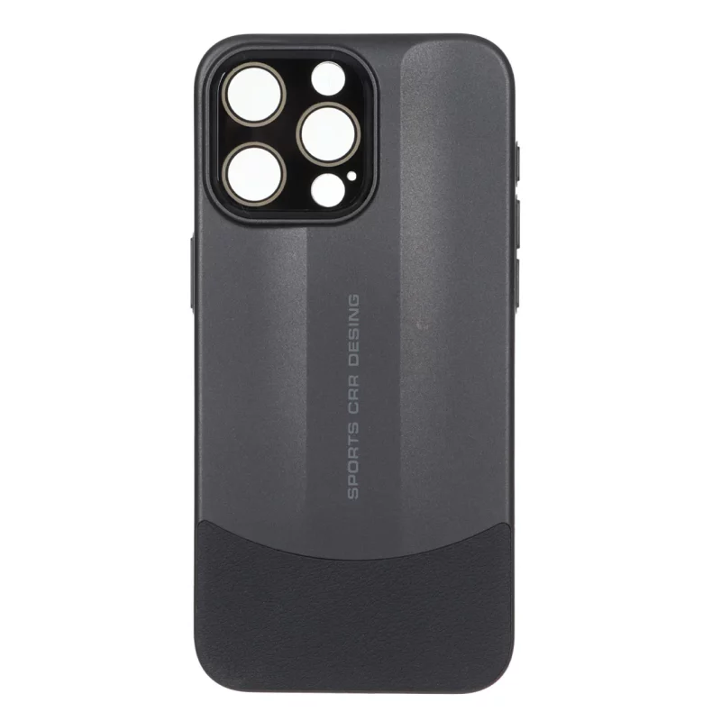 قاب Sports Design محافظ لنز شیشه ای Apple iPhone 15 Pro Max - مشکی - تصویر 2