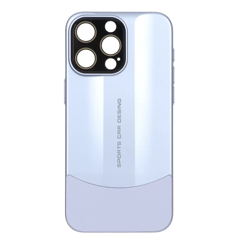 قاب Sports Design محافظ لنز شیشه ای Apple iPhone 15 Pro Max - آبی - تصویر 2