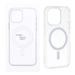 قاب شفاف Apple iPhone 14 Pro با قابلیت شارژ NTC - MagSafe (پک دار)