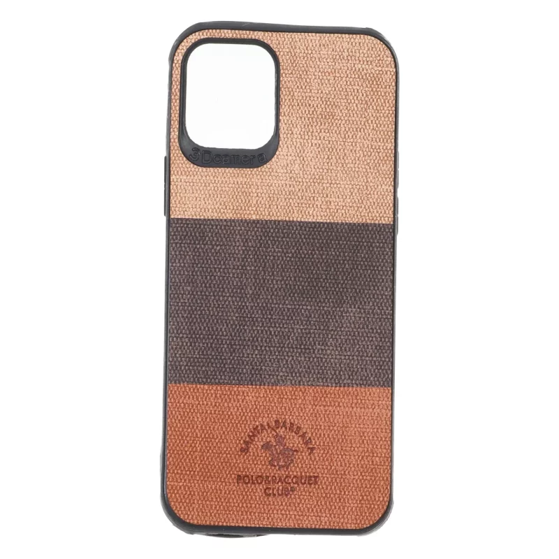 قاب Santa Barbara طرح پارچه ای سه رنگ Apple iPhone 12 Pro / iPhone 12 - کد 184 - تصویر 2