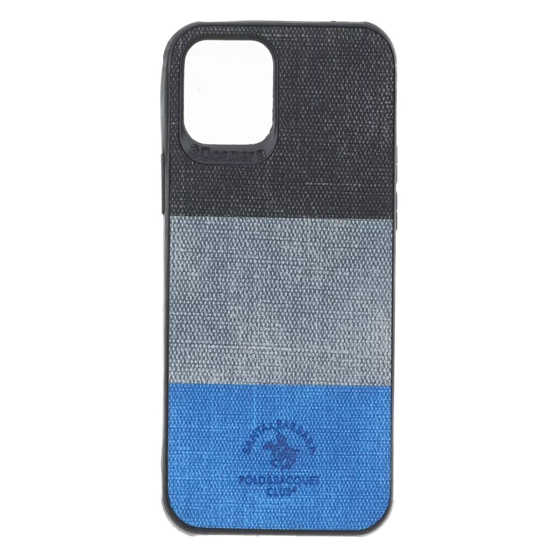 قاب Santa Barbara طرح پارچه ای سه رنگ Apple iPhone 12 Pro / iPhone 12 - کد 185 - تصویر 2