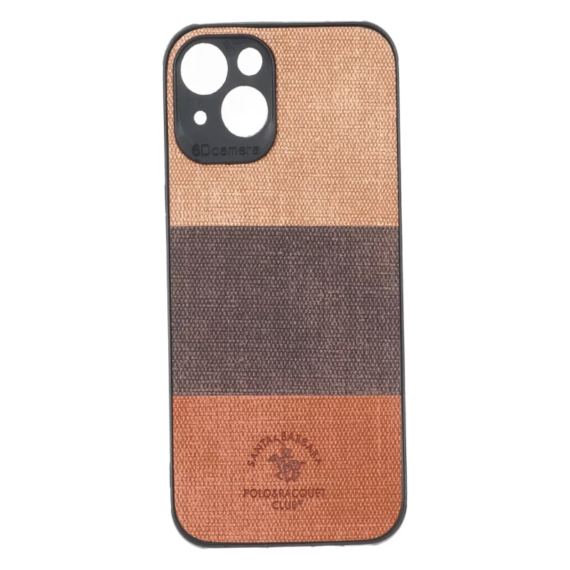 قاب Santa Barbara طرح پارچه ای سه رنگ Apple iPhone 13 / iPhone 14 - کد 283 - تصویر 2