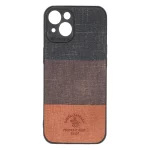 قاب Santa Barbara طرح پارچه ای سه رنگ Apple iPhone 13 / iPhone 14 - کد 287