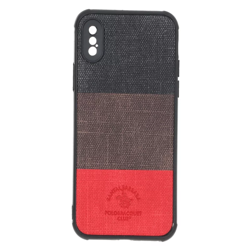 قاب Santa Barbara طرح پارچه ای سه رنگ Apple iPhone X / iPhone XS - کد 290 - تصویر 2