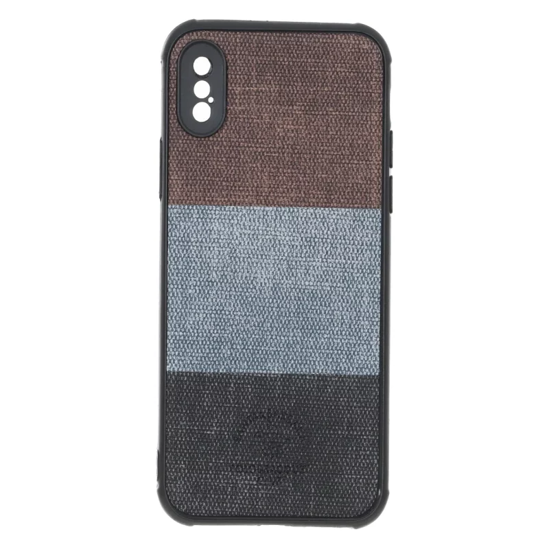 قاب Santa Barbara طرح پارچه ای سه رنگ Apple iPhone X / iPhone XS - کد 291 - تصویر 2